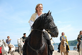"Ein Hauen und Stechen: Die Festspiele haben viele spannende  Kampfszenen in der Aufführung