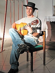 Dávid Kova überzeugte auf der Gitarre