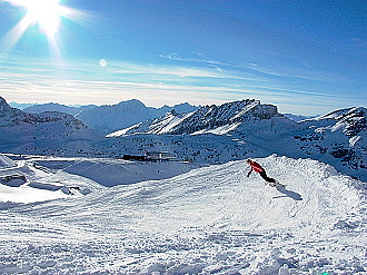 Mölltaler Gletscher-Steilkurve