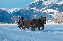Pferdeschlitten Obervellach