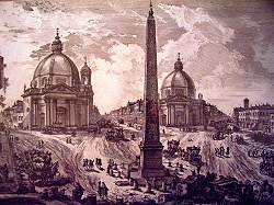 Piazza del Popolo früher