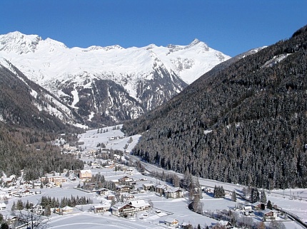 Seebachtal mit Schigebiet Ankogel Seebachtal mit Schigebiet Ankogel