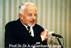 Prof.Dr.Dr.h.c.Gerhard Lange Prof.Dr.Dr.h.c.Gerhard Lange